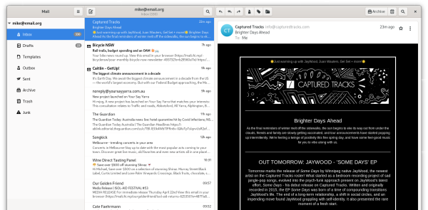 Geary screenshot