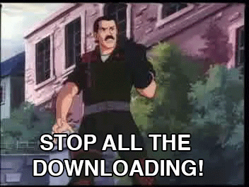GI Joe parody, Stop all the downloading